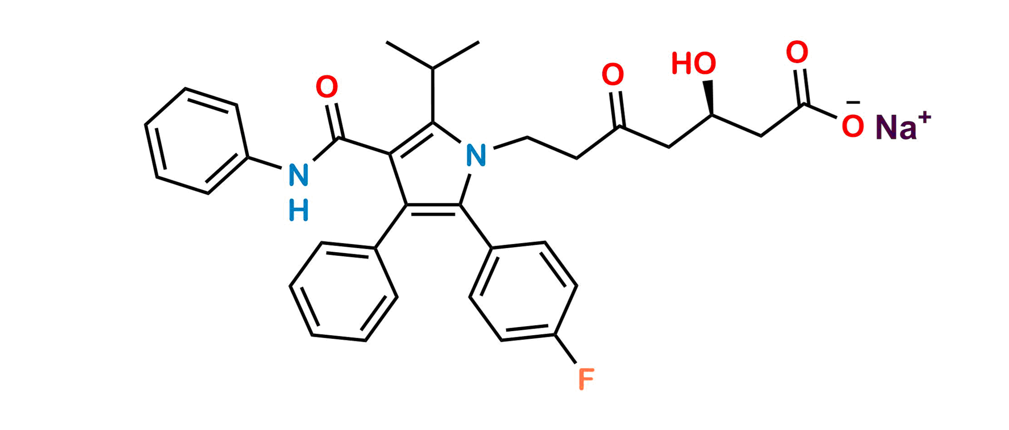 Atorvastatin 5-Oxo Acid (Sodium salt)